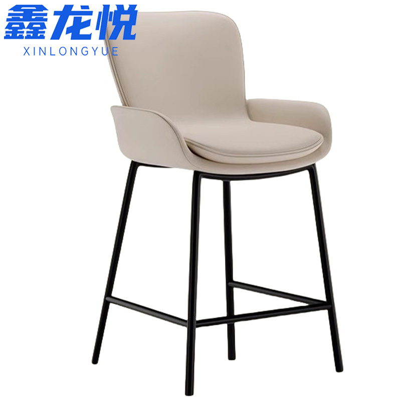 鑫龙悦吧台椅75cm把高清大图