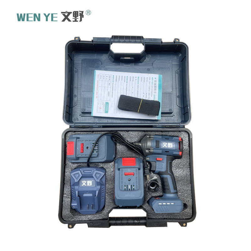 文野 无刷冲击扳手128VF (两电一充)/台高清大图