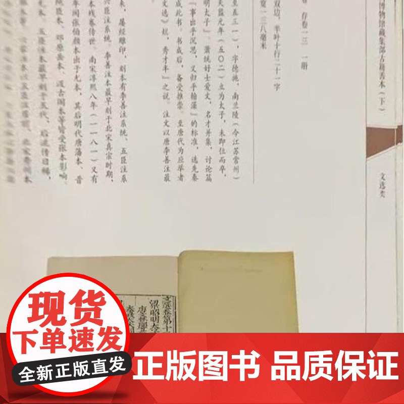传承之道:深圳博物馆藏集部古籍善本(下) 文献 古籍 诗词 楚辞 总集 诗文评 词曲 元刻本《文选》 明初刻本《三苏先生高清大图