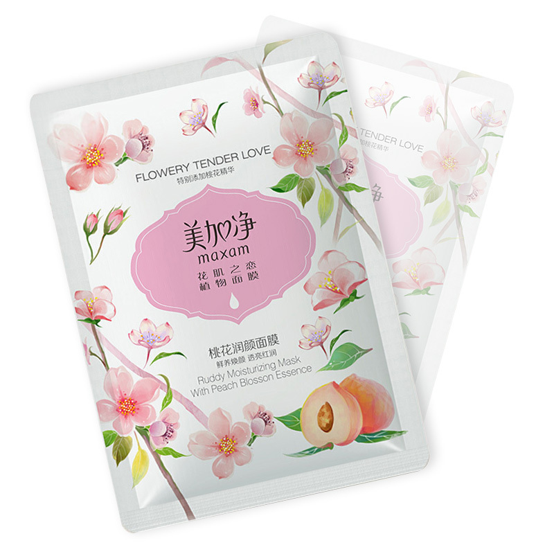 美加净桃花润颜面膜25ml*5