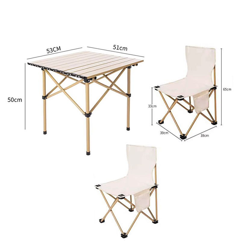 原环 折叠桌椅 套 3件-53cm