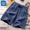 真维斯男士短裤夏季华夫格重磅宽松潮牌五分裤学生休闲运动直筒裤