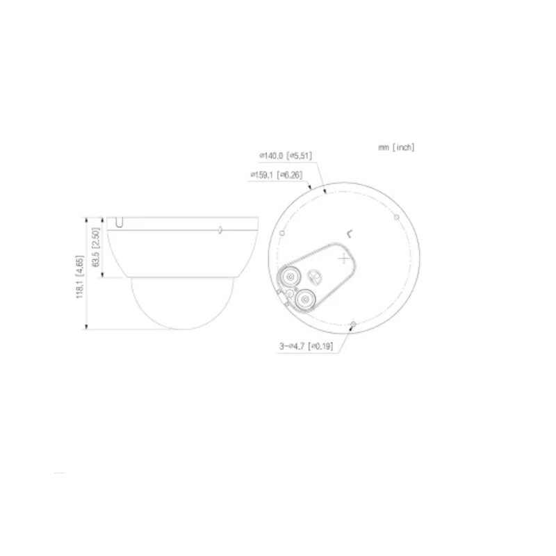 大华审讯专用全景相机DH-IPC-HDBW8449Q-QJS-LED台高清大图