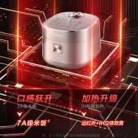 苏泊尔(SUPOR)电饭煲远红外0涂层球釜 4升无涂层不粘电饭煲电饭锅电磁IH加热不锈钢内胆电饭煲家用SF40HC782