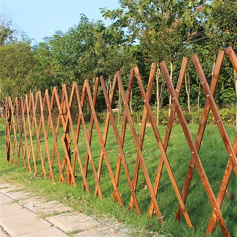 环杰户外伸缩竹篱笆围栏hj1186栏杆高80长180cm