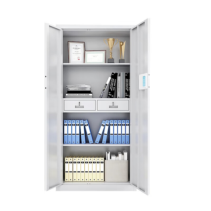 格具(GEJU)钢制通门带斗国保密码锁保密柜资料档案柜900*420*1850mm