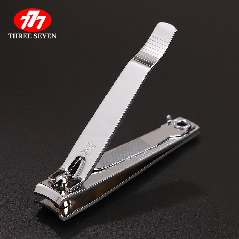 韩国777threeseven指甲刀原装进口大号平口指甲剪带指甲锉单个装成人