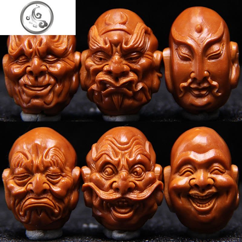 十八罗汉橄榄核手串男士文玩橄榄胡精品双面18罗汉名家橄榄核 JiMi手链图片