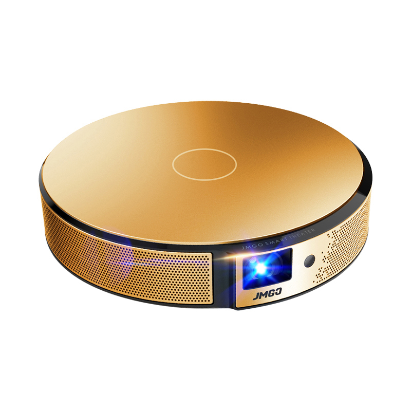 坚果jmgoe8办公家用投影仪激光大屏电视蓝牙音响移动便携放映机悦影e8