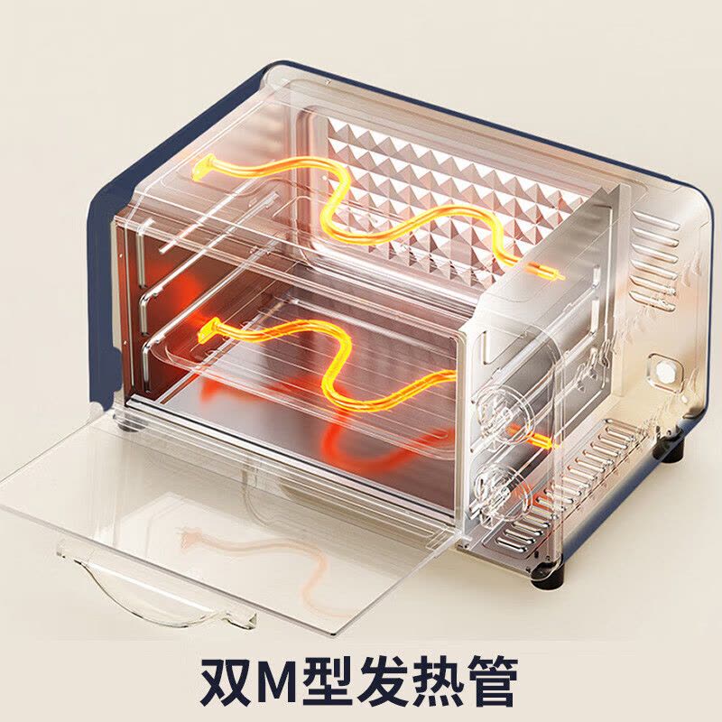 九阳(Joyoung)KX10-V601(D)电烤箱家用多功能电烤箱图片