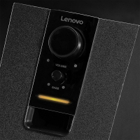 联想(Lenovo) 1630桌面2.1有源音箱多媒体音响 台式机笔记本电脑音箱木质低音炮 黑色