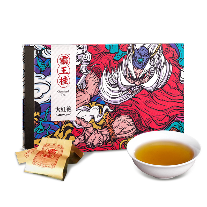 霸王桂乌龙茶岩茶水仙武夷山大红袍30泡/盒