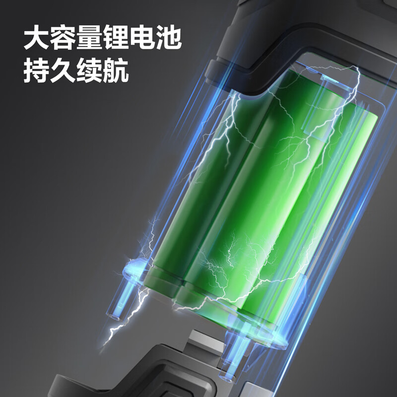 得力(deli)家用多功能锂电钻套装电动螺丝刀工具箱组合套装电工木工维修 85件套锂电钻套装-DL1085L高清大图