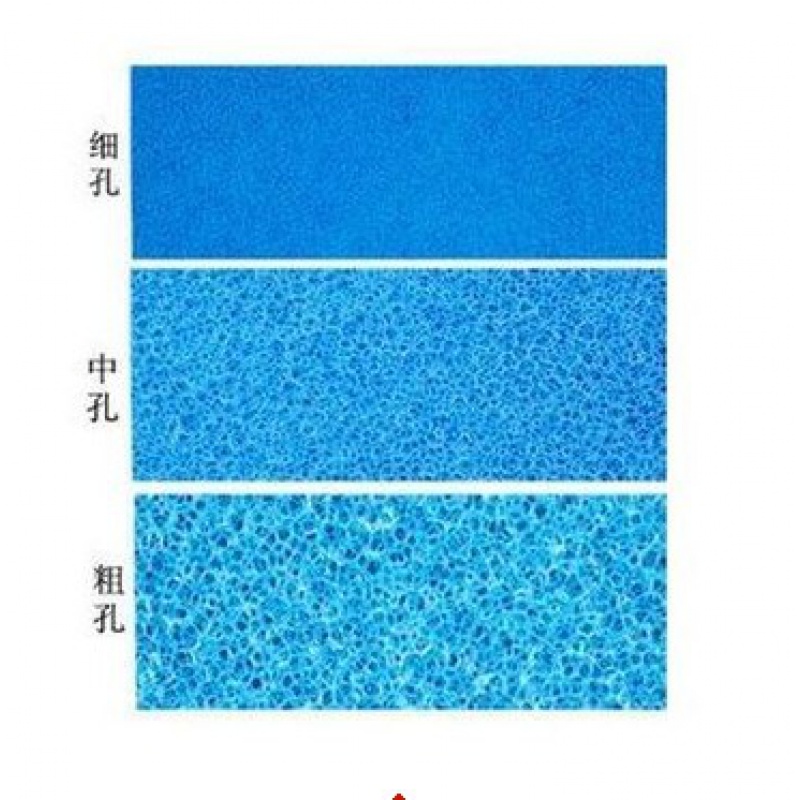 尼索蓝色生化棉水族箱过滤棉加厚过滤棉滤材培菌棉鱼缸过滤材料高清大图