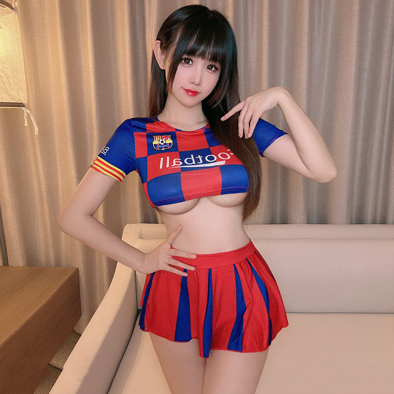 霏慕动感足球宝贝分体套装6954情趣内衣午夜魅力性感制服女式情趣睡衣高清大图
