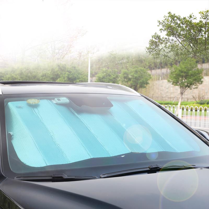 汽车前挡遮阳神器车内挡风玻璃防晒隔热夏季吸盘遮阳帘车窗遮光板