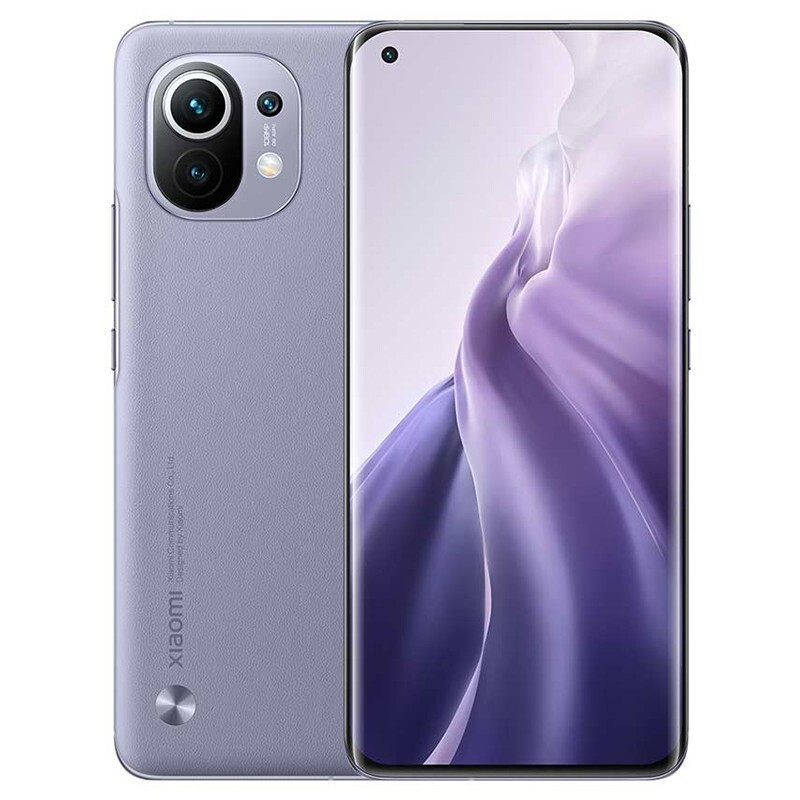 小米(MI)小米11 5G双模 全网通 8GB+128GB 烟紫(素皮)套装版 + 小米原装55W氮化镓GaN充电器套装 白色