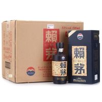 贵州茅台酒 53度赖茅传承蓝500ml 整箱6瓶 酱香型白酒 (新老包装随机发货）