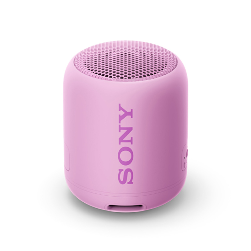 索尼(SONY)SRS-XB12(紫色) 防水重低音便携无线扬声器