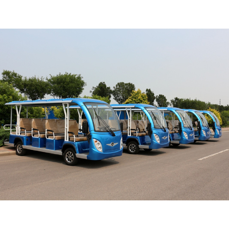 中锐智采 定制14座电动观光车景区游览车报价_参数_图片_视频_怎么样