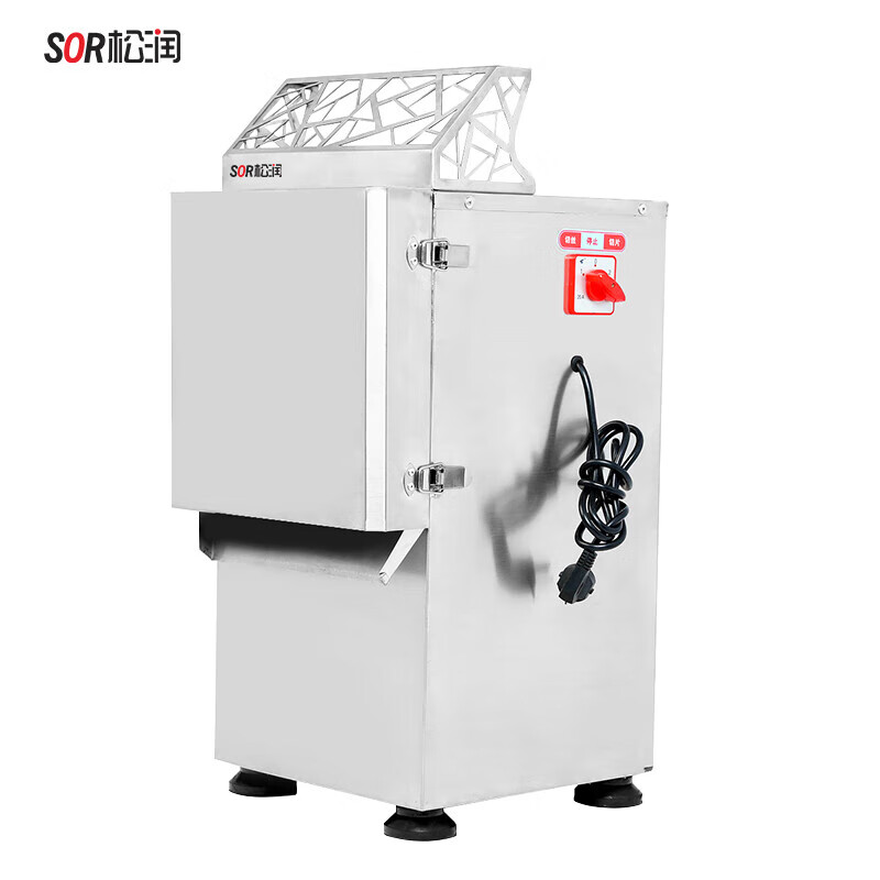 松润 果蔬切片切丝机商用学校酒店食堂用全自动多功能切菜器土豆切片切丝切丁机果蔬切片机TG4122DF 不锈钢色 单位:台高清大图