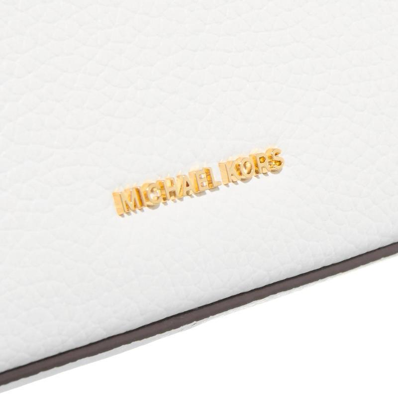 迈克·科尔斯(MICHAEL KORS)女士单肩包轻便百搭白色皮革链条斜挎