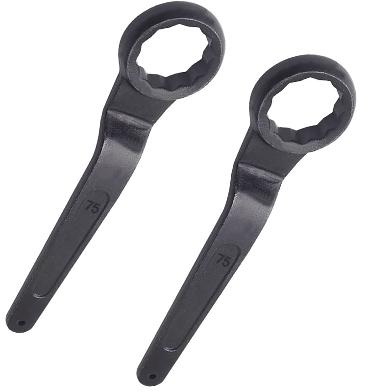 立伟铁牛单头梅花扳手75mm/把高清大图