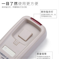 中诺(CHINO-E)A058酒店电话机桌壁两用 重拨/暂停/音量调节浴室小分机 米白色