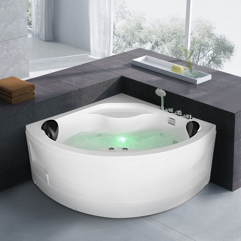 尚雷仕sunrans小户型浴缸成人家用冲浪按摩浴缸亚克力浴盆wls8312