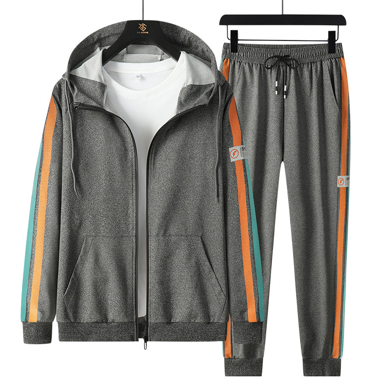 伊夫狼爪yifulangzhua卫衣男士套装春秋季2023新款潮流休闲运动服搭配