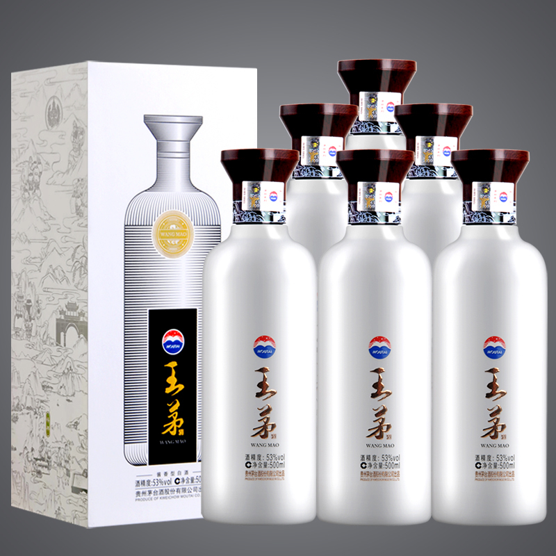 茅台 王茅 祥邦 53度酱香型白酒 500ml*6瓶整箱装