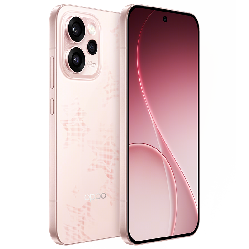 OPPO Reno15 星星粉 16GB+256GB 2亿像素超清影像 IP69满级防水 超出圈实况 5G智能 AI拍照手机高清大图