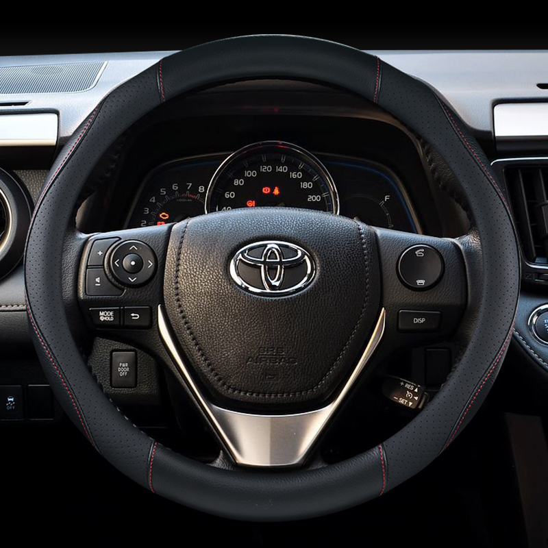 2018新款一汽丰田RAV4荣放方向盘套夏季专用汽车把套防滑