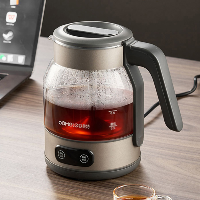 欧美特煮茶器1.2L自动电茶壶玻璃养生壶OMT-PC1038高清大图