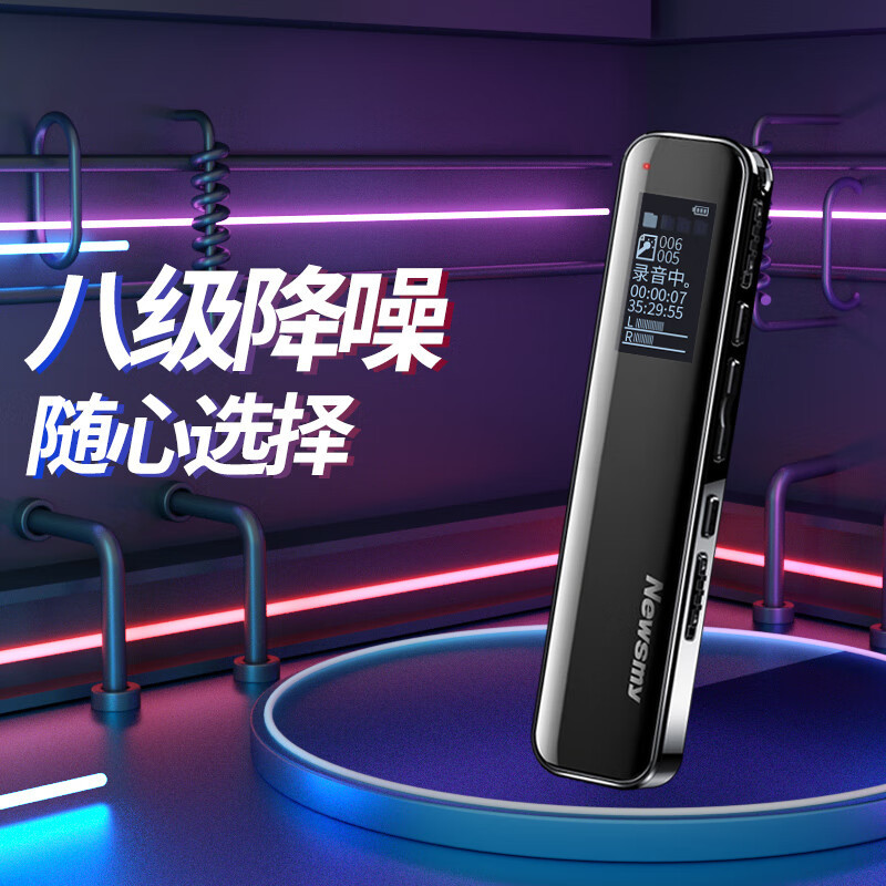 纽曼(Newsmy) V19 8GB 录音笔 深锖色
