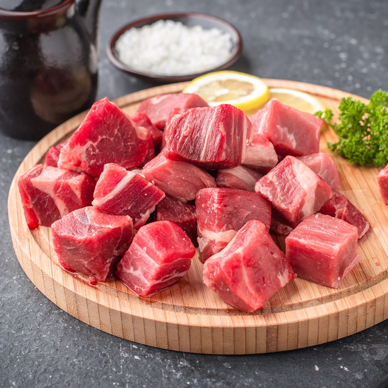 恒都 阿根廷进口牛腩块冷冻排酸牛肉1000g
