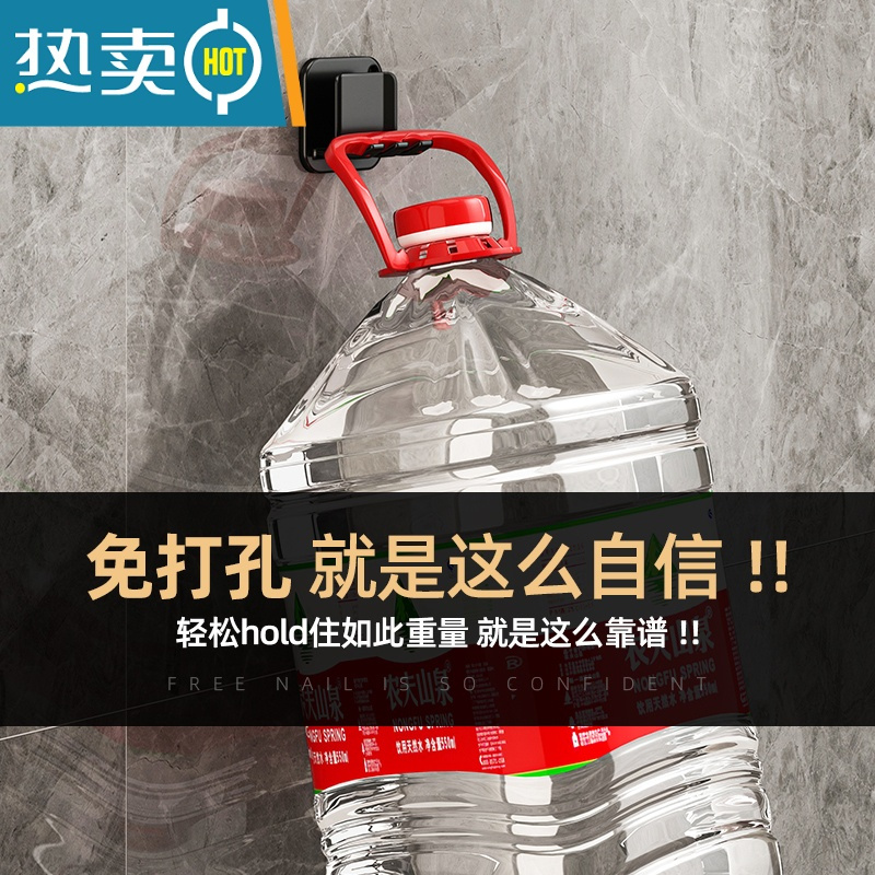 敬平牙刷置物架免打孔卫生间壁挂式洗漱牙杯牙缸电动牙刷挂架收纳套装 简易牙刷架-白色浴室置物架