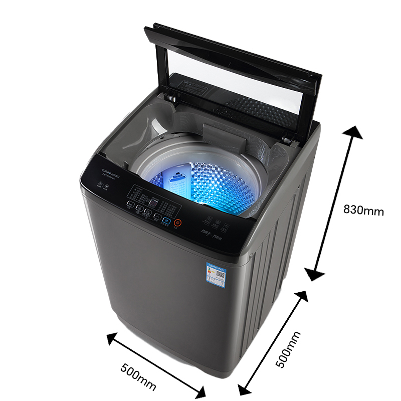 XQB100-1098 玻璃阻尼盖板蓝光(带热烘干功能)高清大图