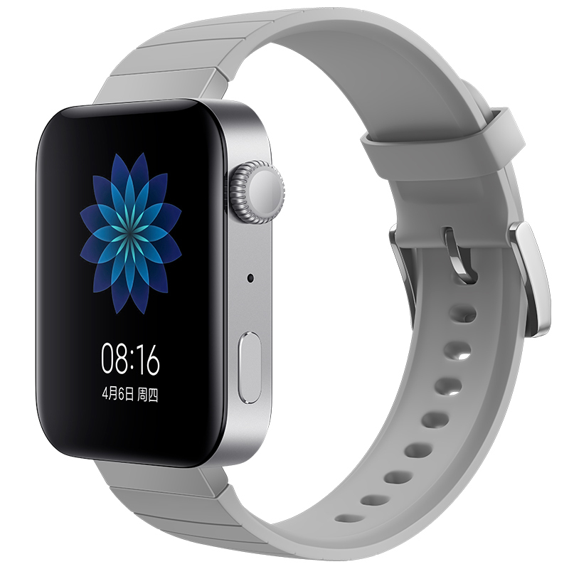 小米mi智能手表标准版科技银色nfc超快速高清彩屏内置小爱同学语音