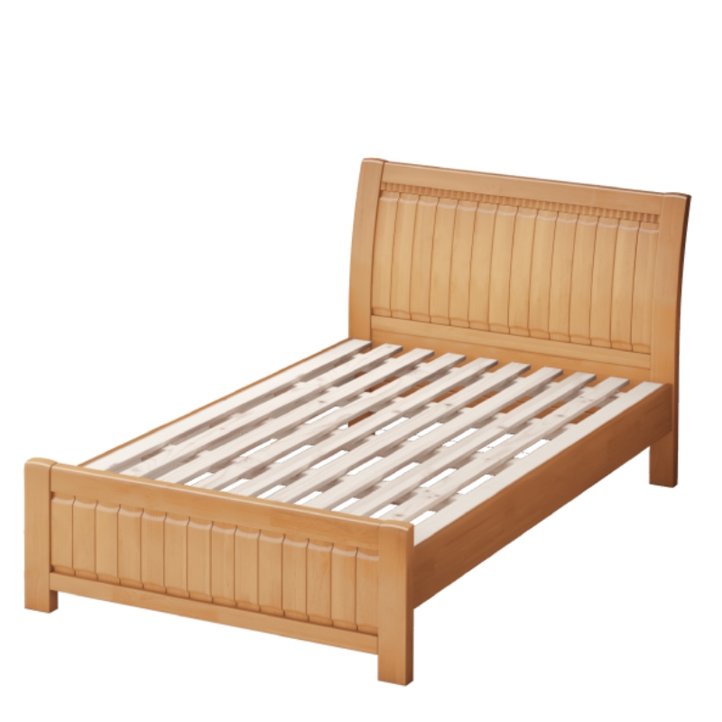 悦兴诚单人床1.2m+床头柜*1组高清大图