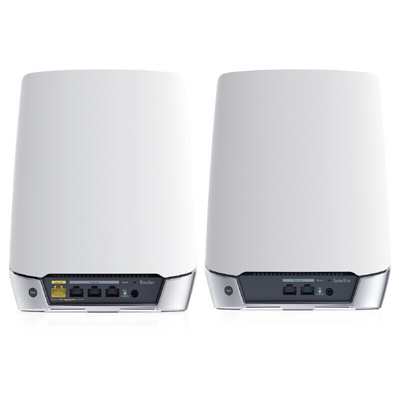 网件(NETGEAR)RBK752 Mesh WiFi6千兆路由器/两支装 AX8400 组合速率 大户别墅级全屋覆盖