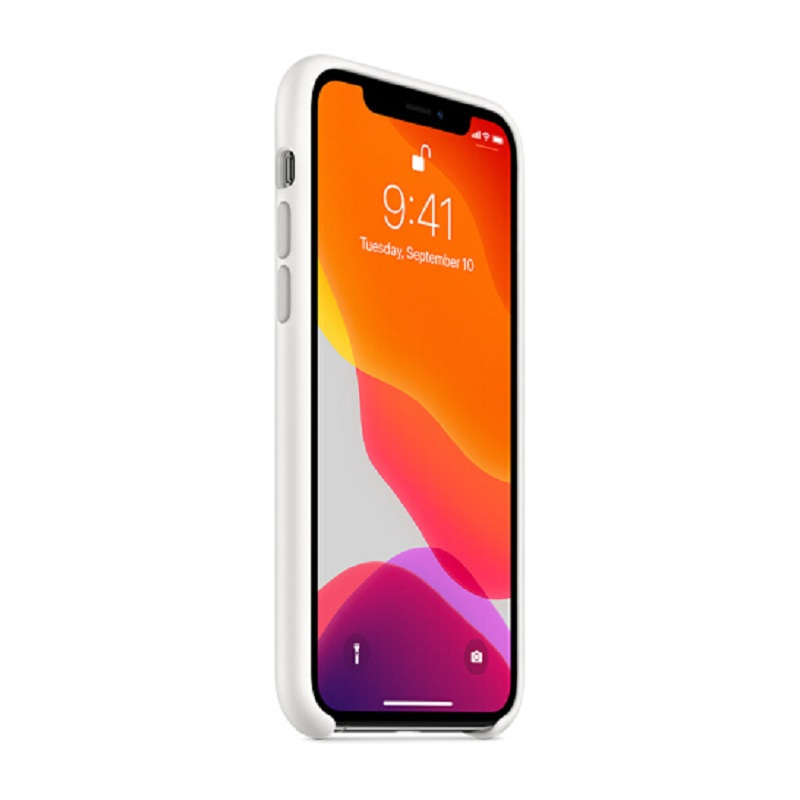 苹果Apple 原装iPhone 11 Pro 硅胶保护壳 手机壳 白色