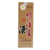 鸭溪窖精品乳白瓶 浓香型白酒 54度500ml单瓶装纯粮食白酒瓷瓶装