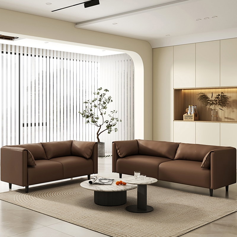 法耐fanai北欧轻奢小户型沙发公寓客厅出租房服装店洽谈区接待科技布