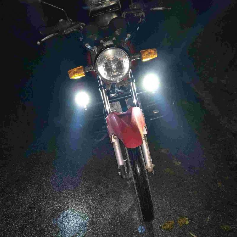 电动车灯闪电客超亮改装外置灯摩托车LED射灯12伏48V60V72V80V 防水大灯