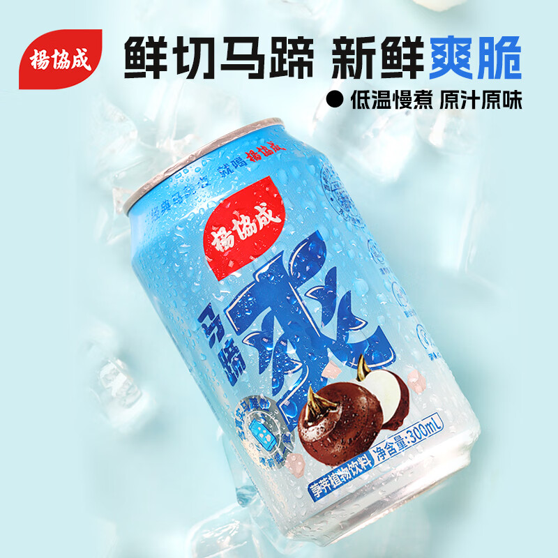 杨协成 罐装马蹄爽礼盒 300ml*12罐 箱高清大图