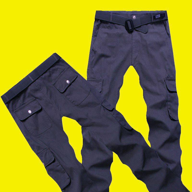 工作裤男宽松耐磨机修劳保裤子电焊工装裤子防火防烫加厚