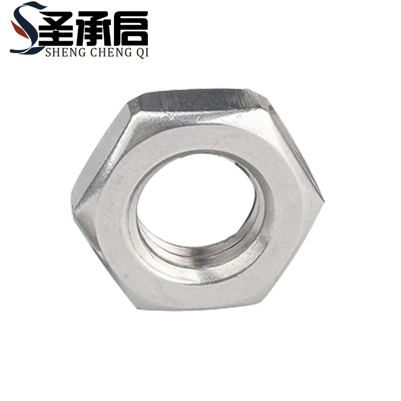 圣承启 扁薄六角螺母 M6*75牙 个高清大图