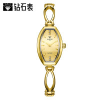 上海钻石牌(DIAMOND)手表女士潮流时尚学生防水石英表钢带时装手链表女wb2301