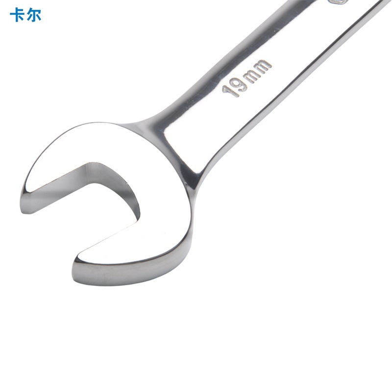 卡尔 航空级全抛光两用快扳19mm 21015 把高清大图